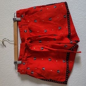 Embroidered Shorts